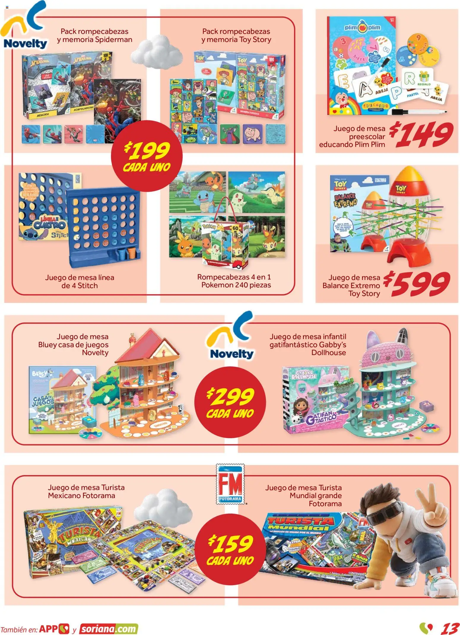 Vista previa las ofertas de la tienda Soriana - Soriana folleto Reino de los Juguetes desde el 15/10/2026 