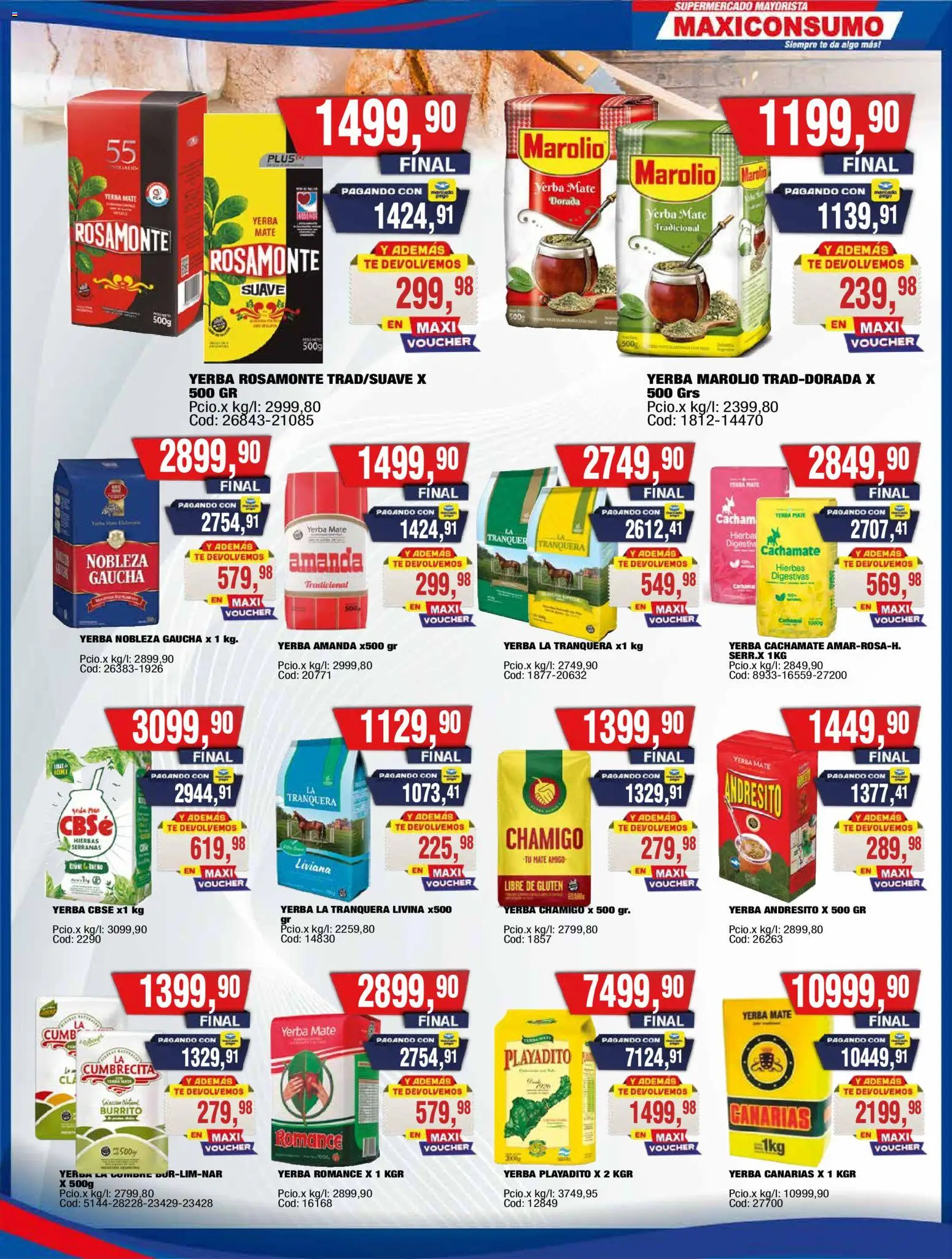 Vista previa del folleto de la tienda Maxiconsumo válido desde el 28/09/2026 