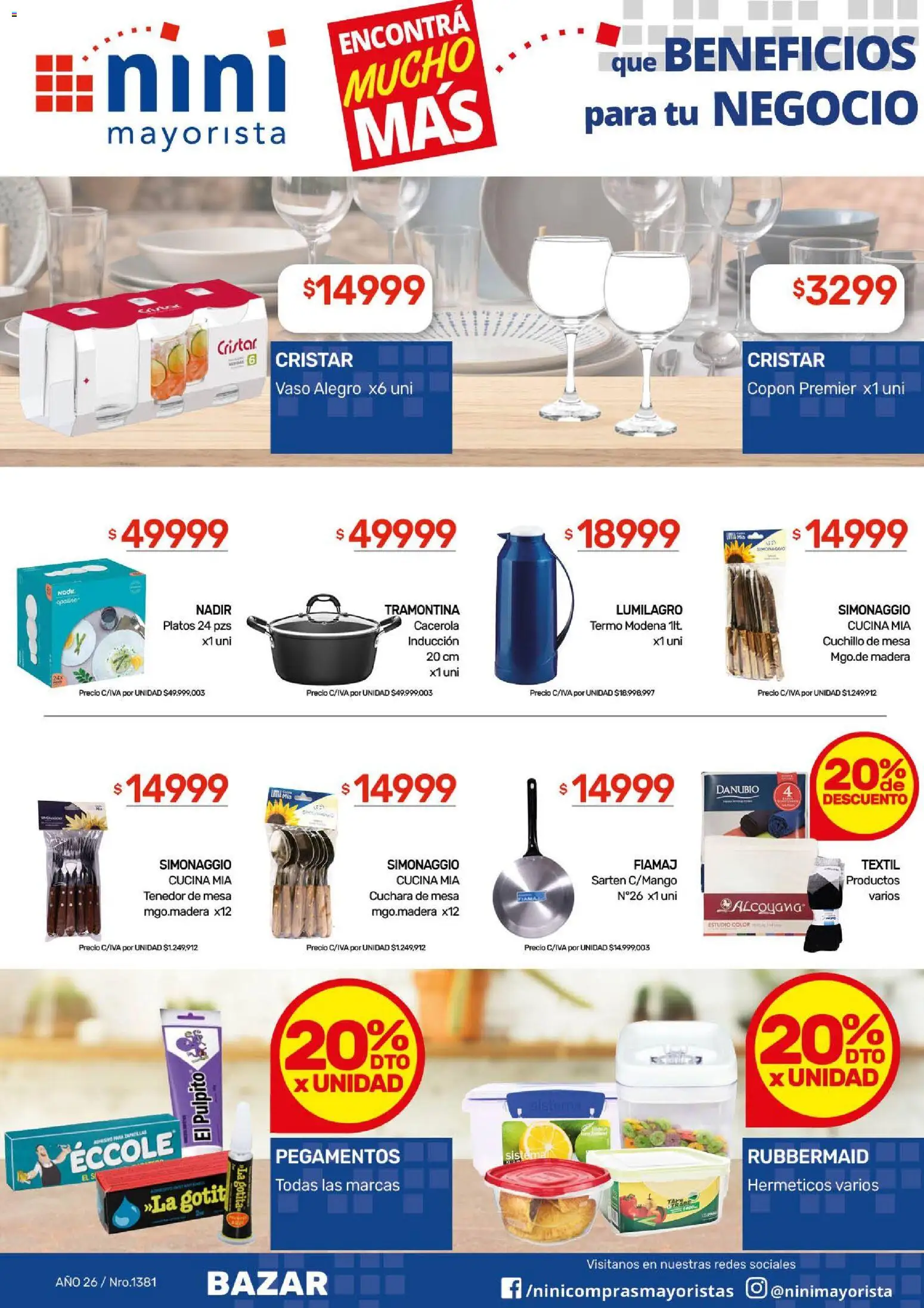 Vista previa del folleto de la tienda NINI Mayorista válido desde el 12/10/2026 