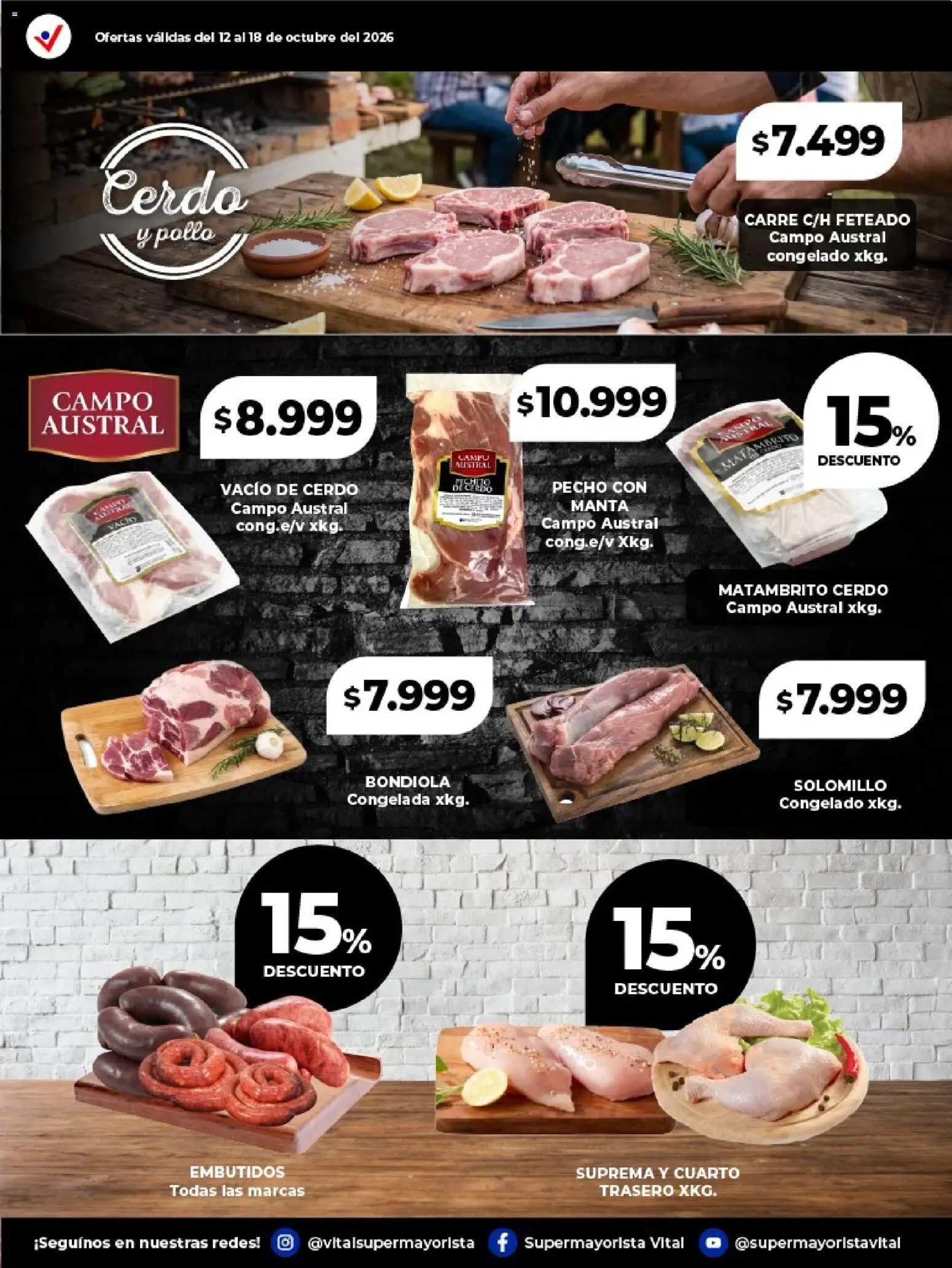 Vista previa del folleto de la tienda Vital válido desde el 12/10/2026 