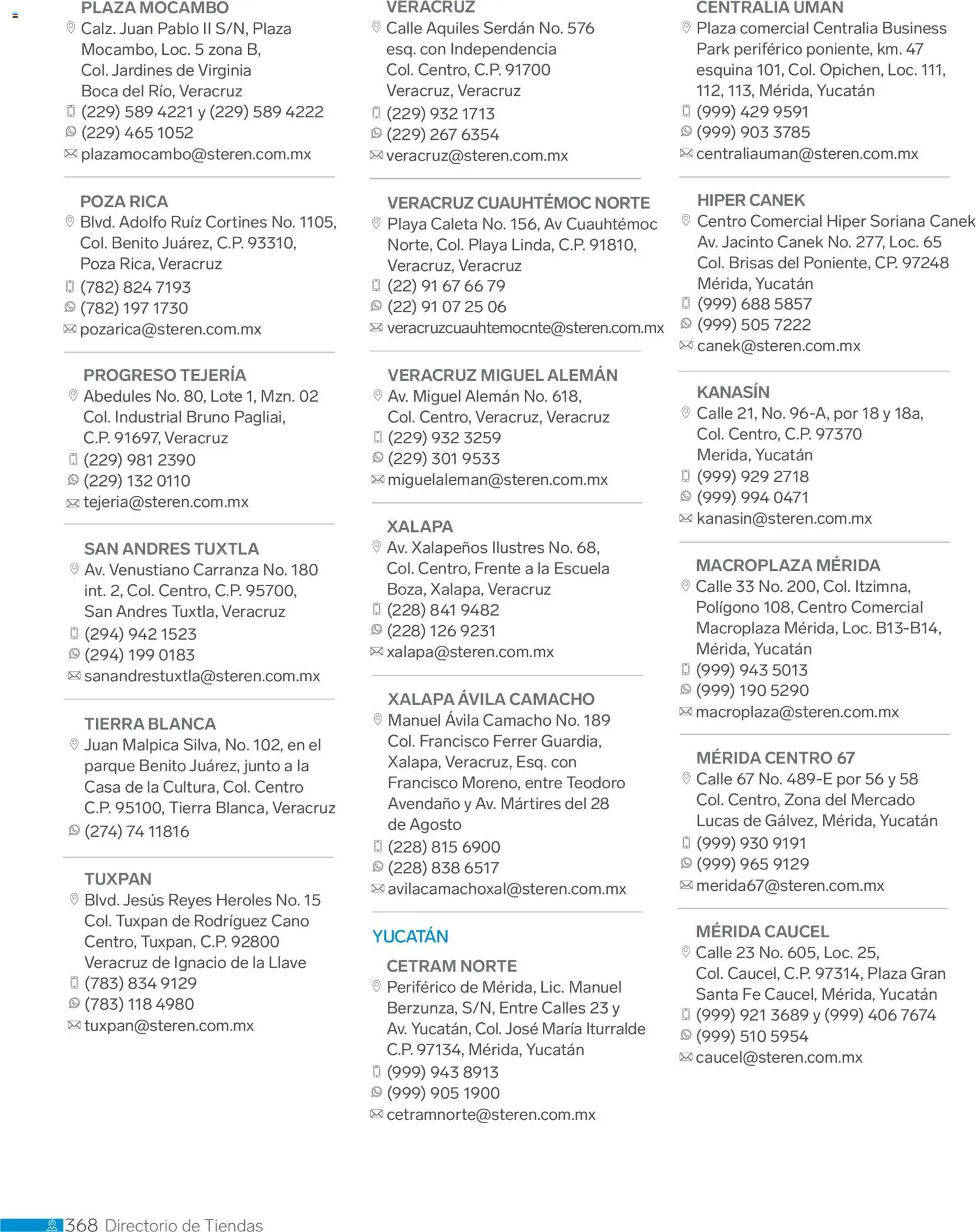 Vista previa las ofertas de la tienda Steren - Catálogo desde el 01/01/2026 
