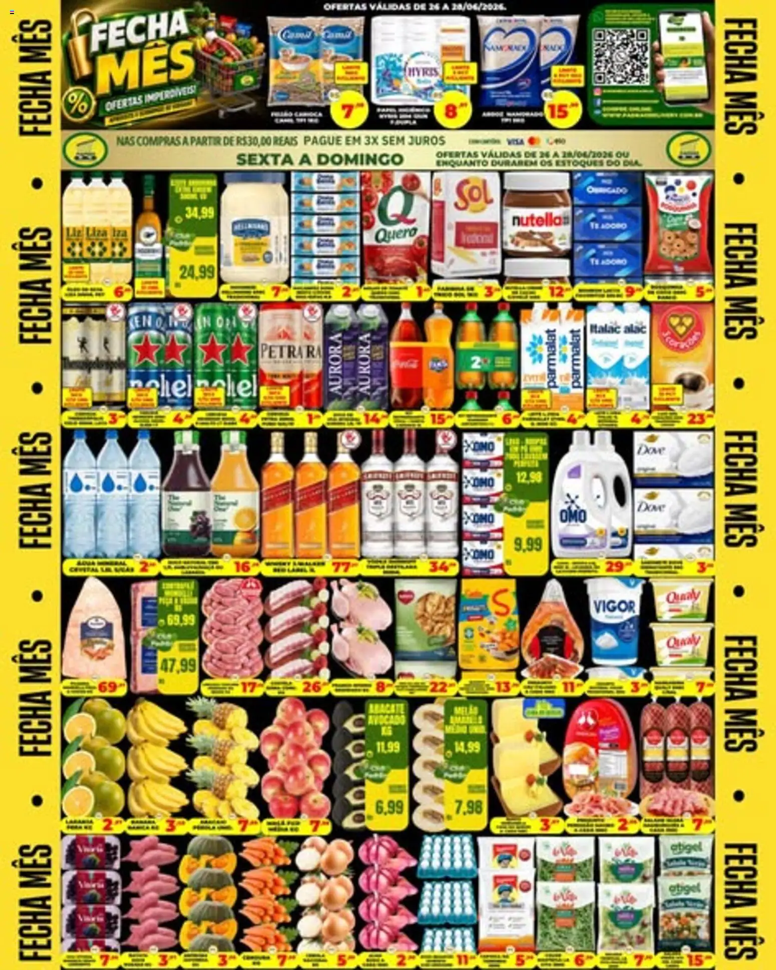 Pré-Visualização do folheto "Supermercado Padrão - Ofertas da semana" da loja Supermercado Padrão válido a partir de 26/06/2026