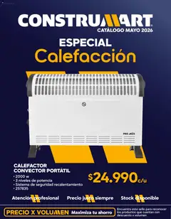 Folleto de la tienda Construmart válido desde el 30.04.2026 