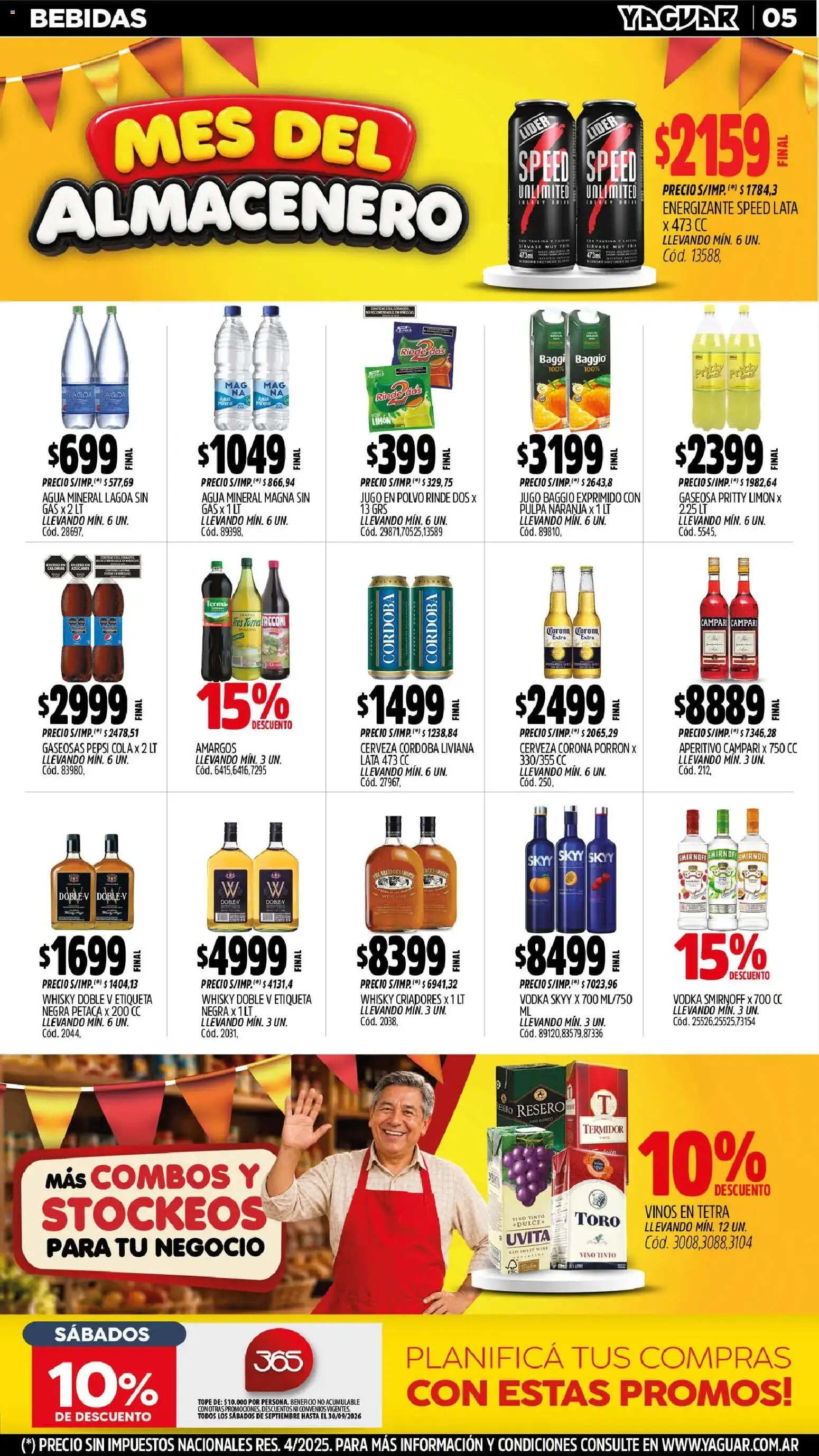 Vista previa del folleto de la tienda Yaguar válido desde el 31/08/2026 