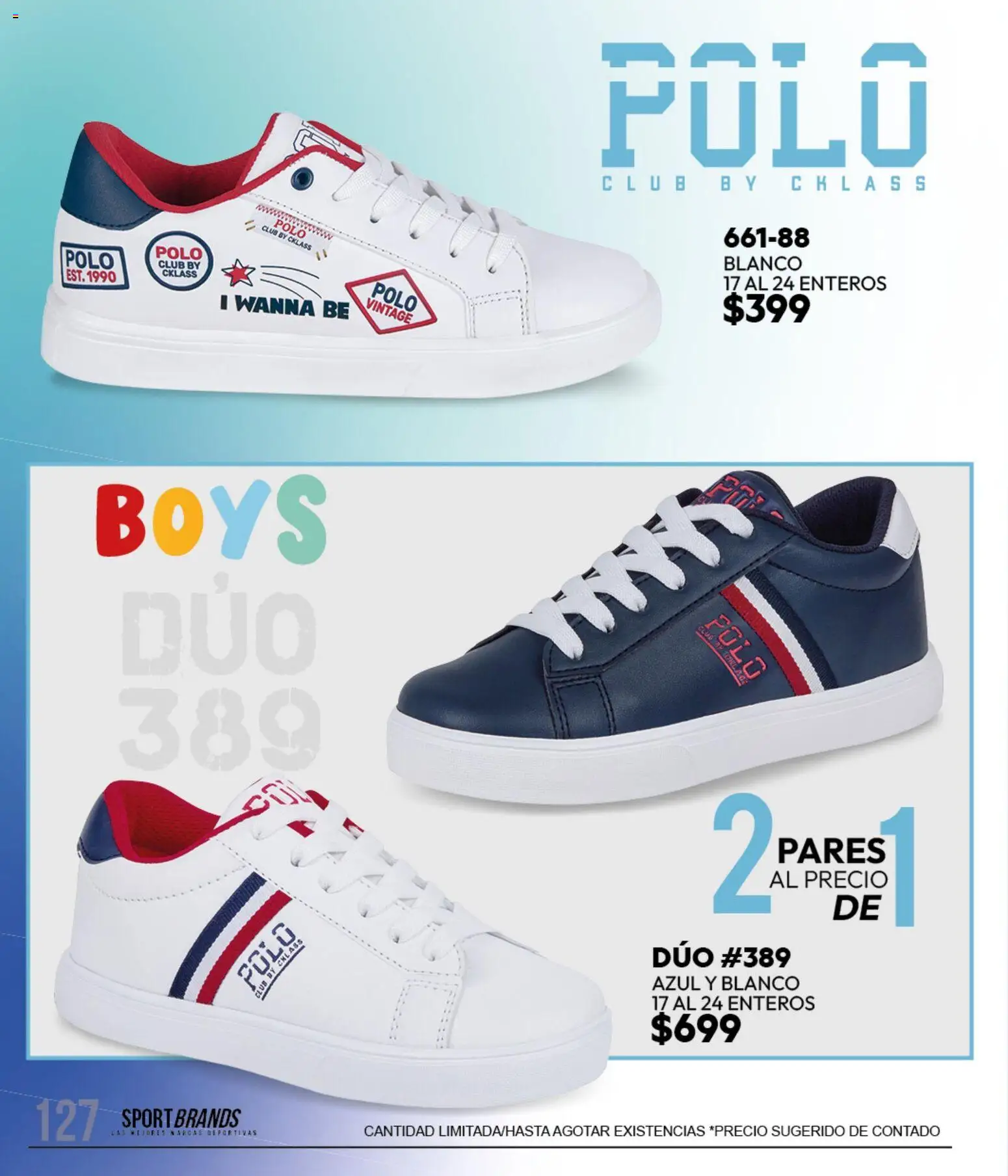 Vista previa las ofertas de la tienda Cklass - Cklass catálogo Sportbrands Caballero Invierno desde el 11/09/2026 