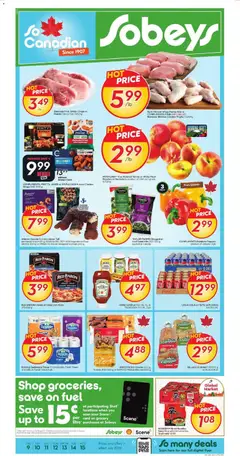 Preview of leaflet Sobeys weekly flyer / circulaire from shop Sobeys is valid from Jul 09, 2026