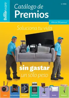 Vista previa las ofertas de la tienda Betterware - Betterware Catálogo de Premios desde el 05/01/2026 
