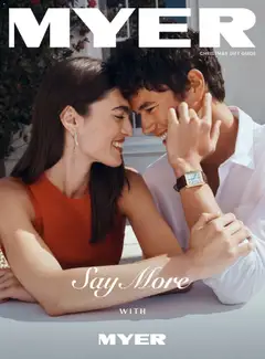 Preview of catalogue Myer catalogue from shop Myer valid 26/10/2026