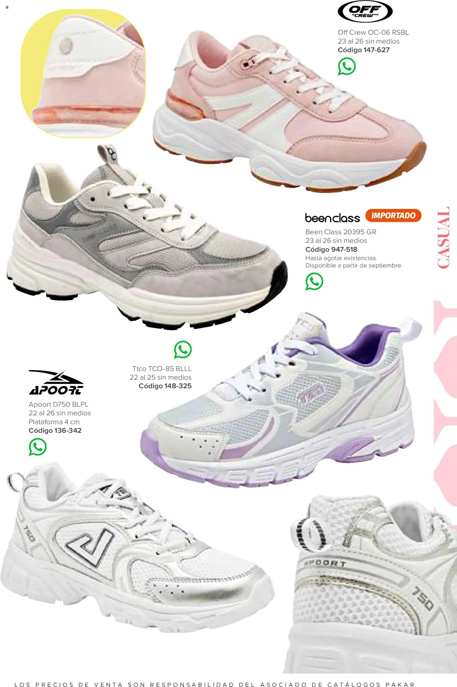 Vista previa las ofertas de la tienda SC Pakar - SC Pakar catálogo Casual desde el 31/07/2026 