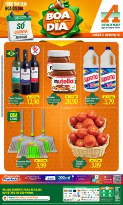 Pré-Visualização do folheto "Atacadão ofertas - SP" da loja Atacadão válido a partir de 30/07/2026