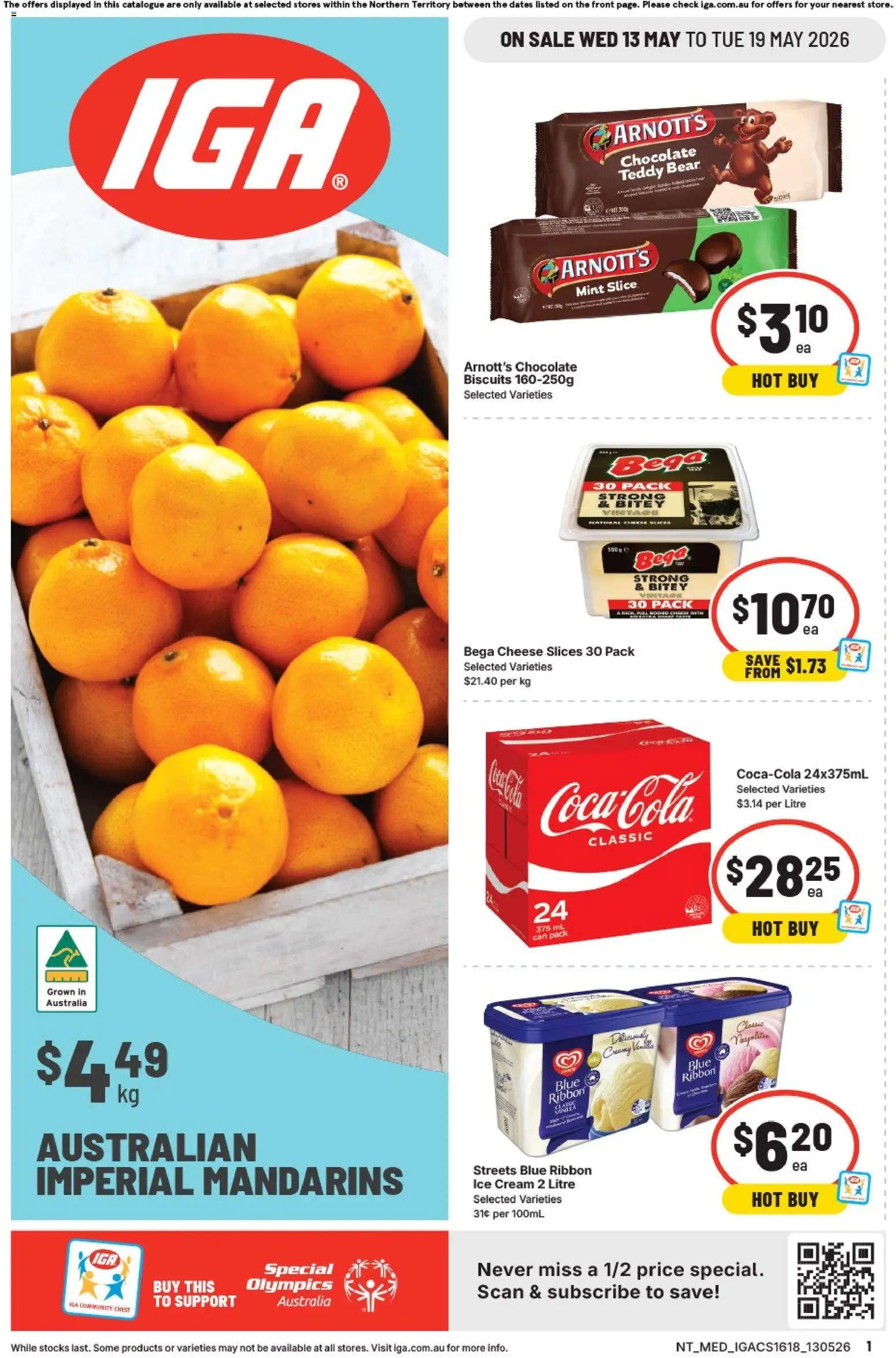 Preview of catalogue IGA catalogue NT from shop IGA valid 13/05/2026