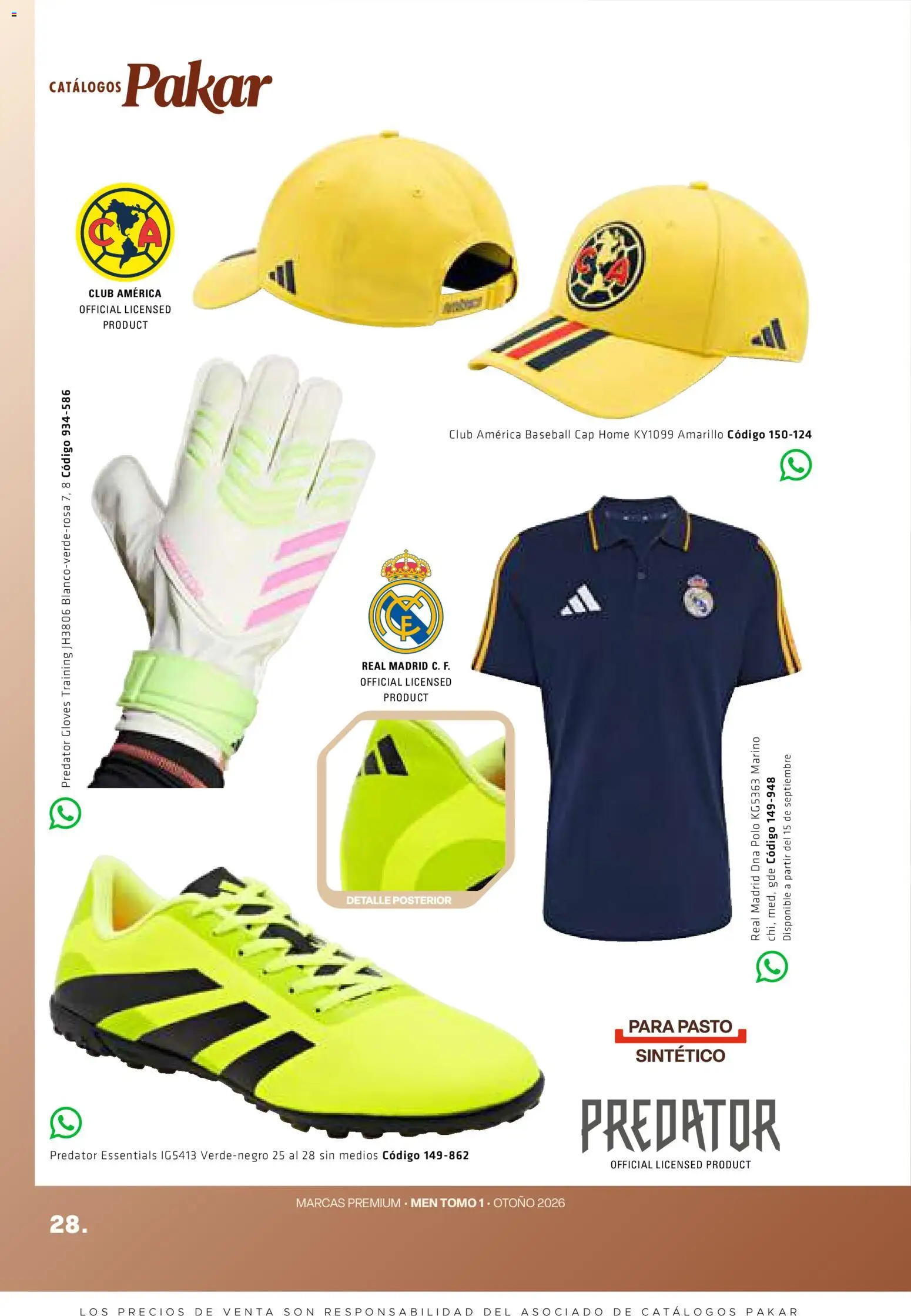 Vista previa las ofertas de la tienda SC Pakar - SC Pakar catálogo Premium Men Tomo 1 desde el 28/08/2026 