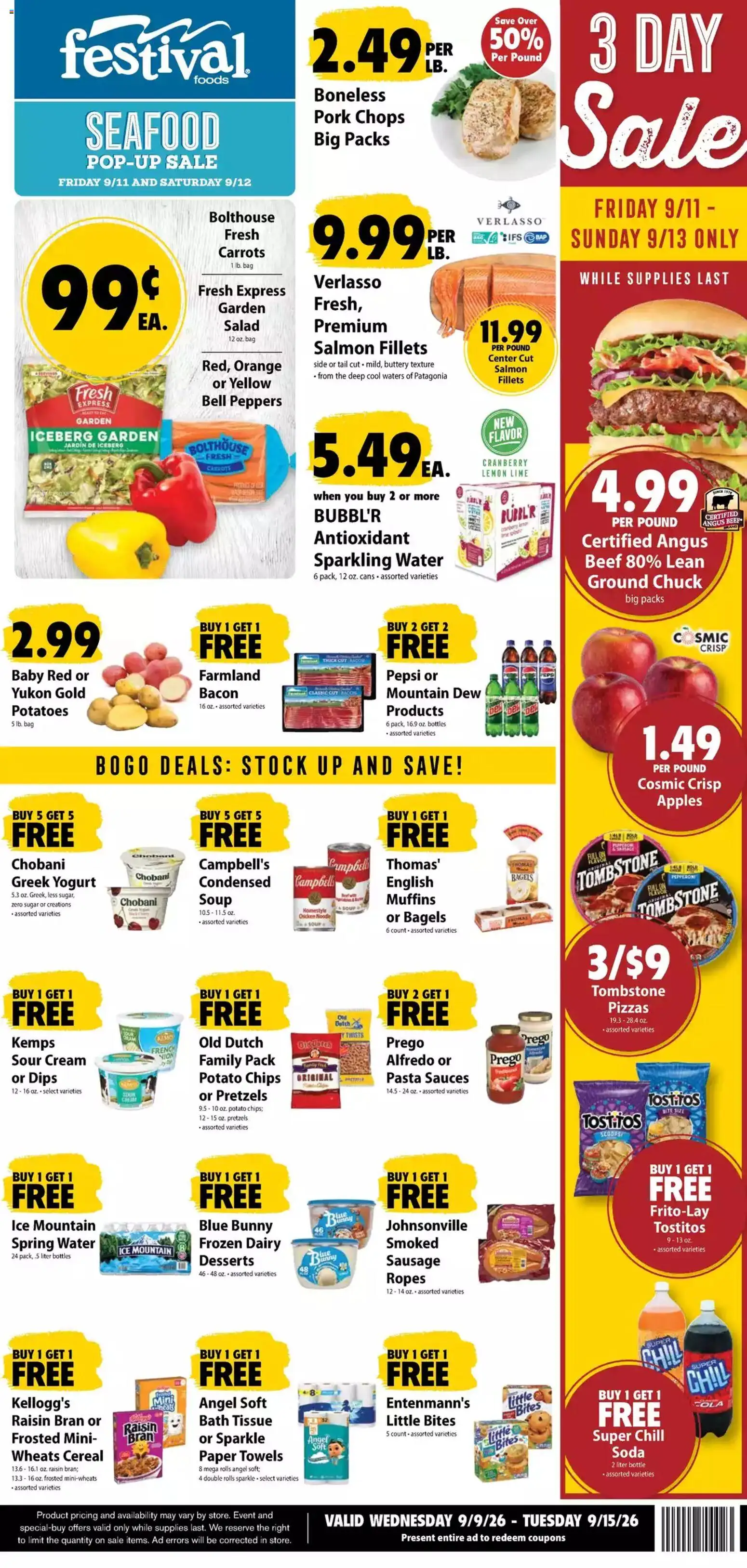 Ad Preview of Festival Foods Festival Foods Weekly Ad from 09/09/2026
