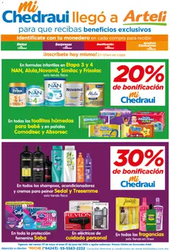 Vista previa las ofertas de la tienda Arteli - Arteli folleto MiChedraui desde el 29/06/2026 
