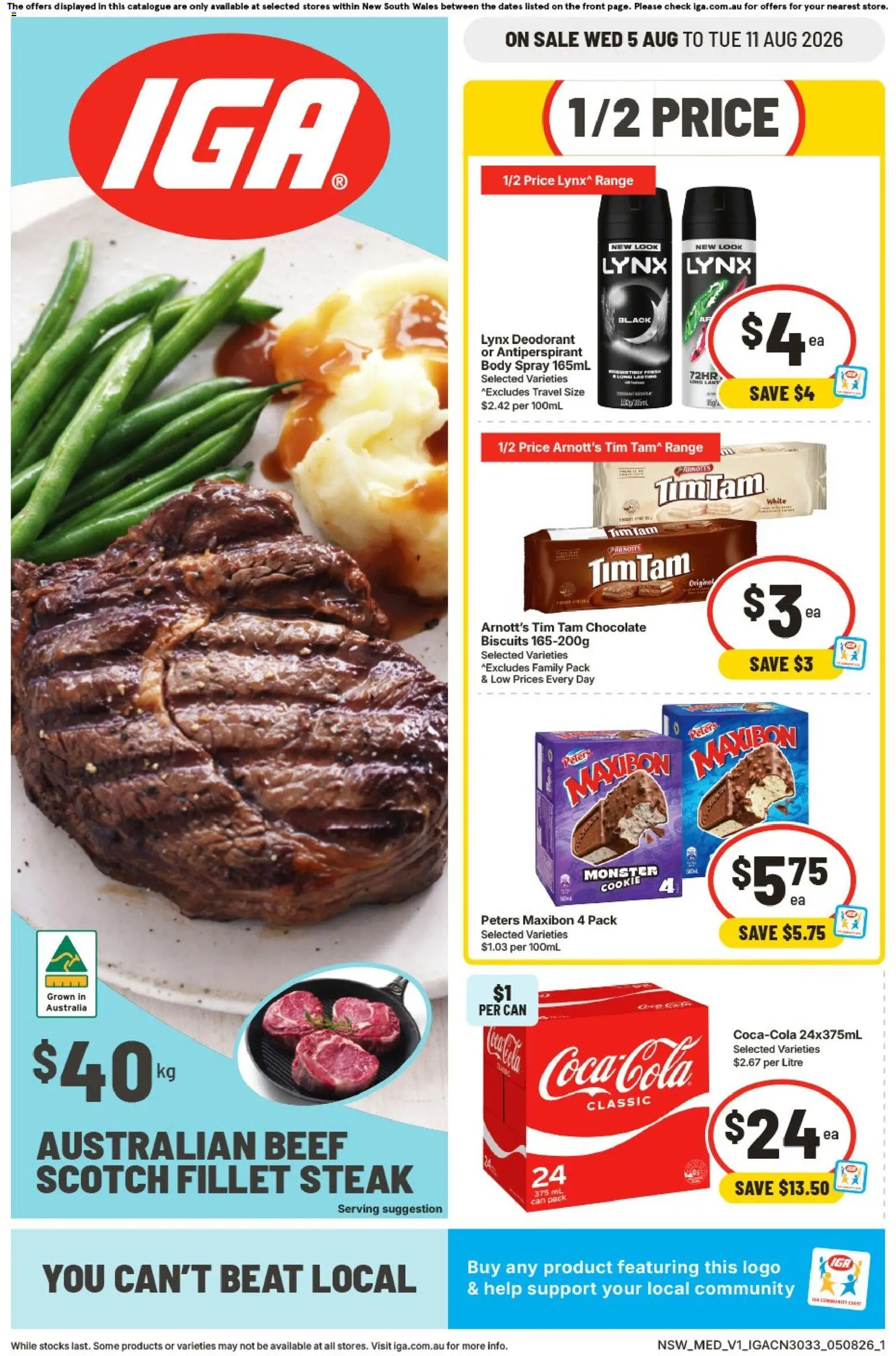 Preview of catalogue IGA catalogue QLD from shop IGA valid 05/08/2026