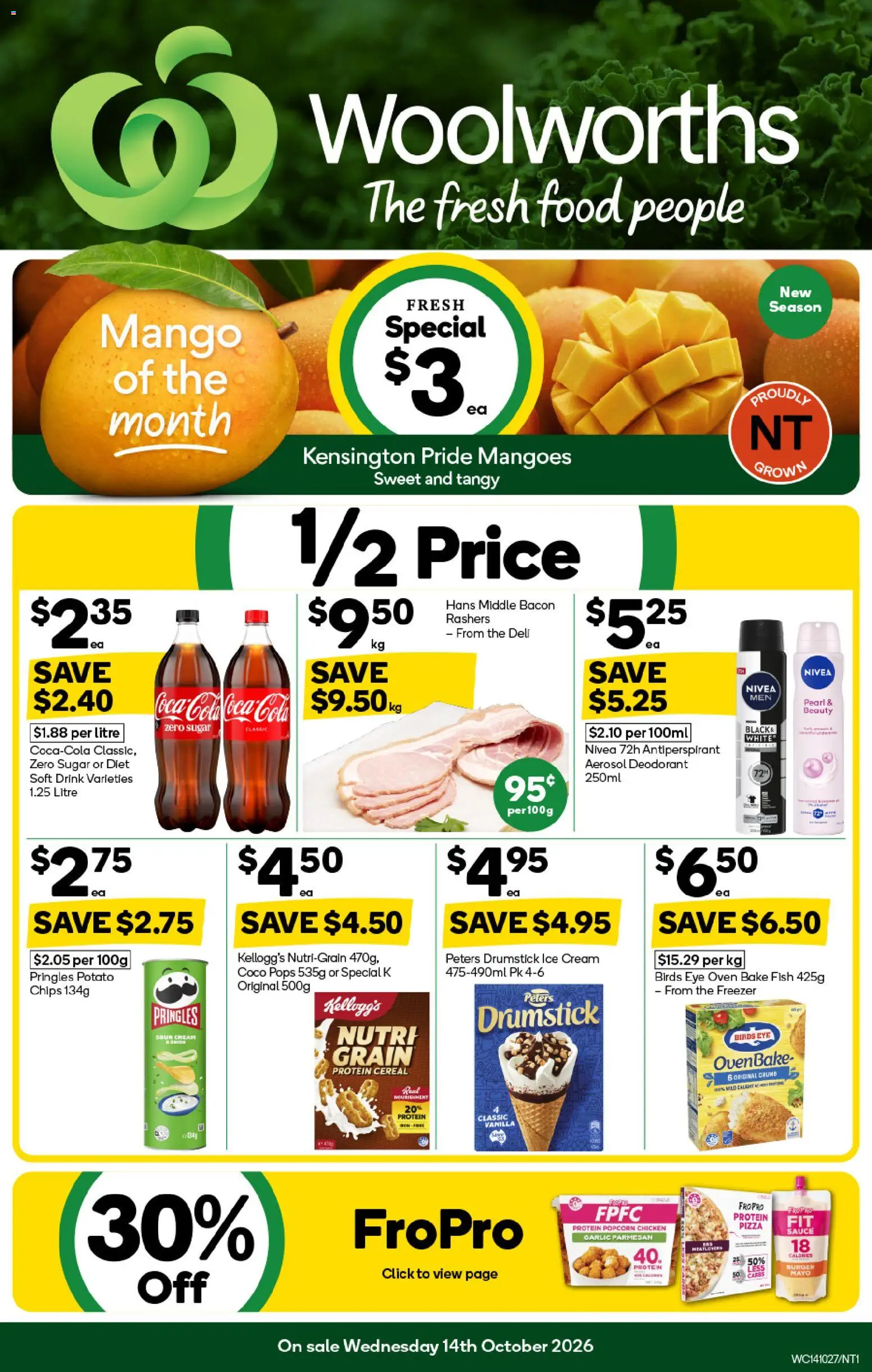 Preview of catalogue Woolworths catalogue NT from shop Woolworths valid 14/10/2026