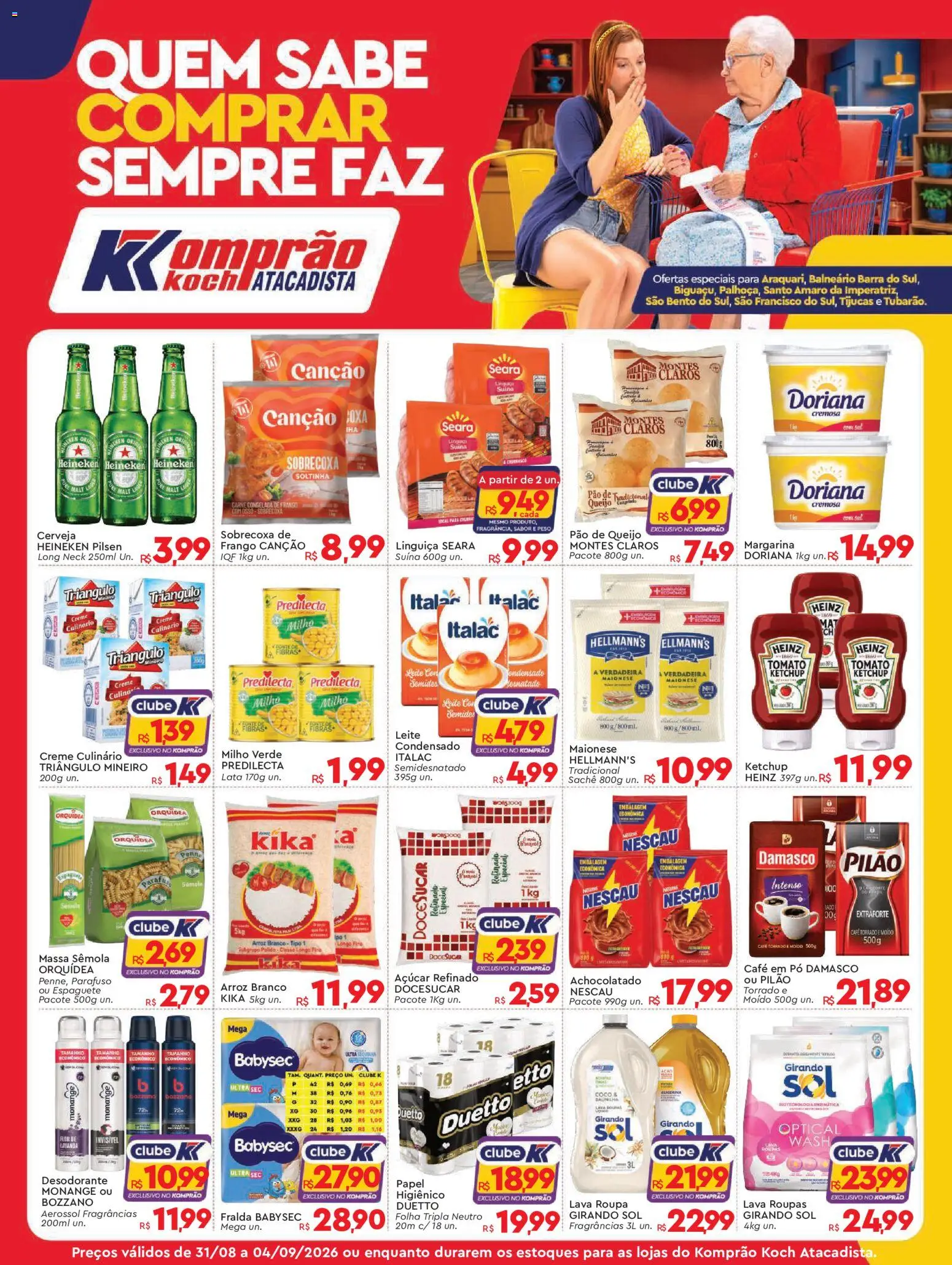 Pré-Visualização do folheto "Komprao Atacadista - Ofertas da semana" da loja Komprao Atacadista válido a partir de 31/08/2026