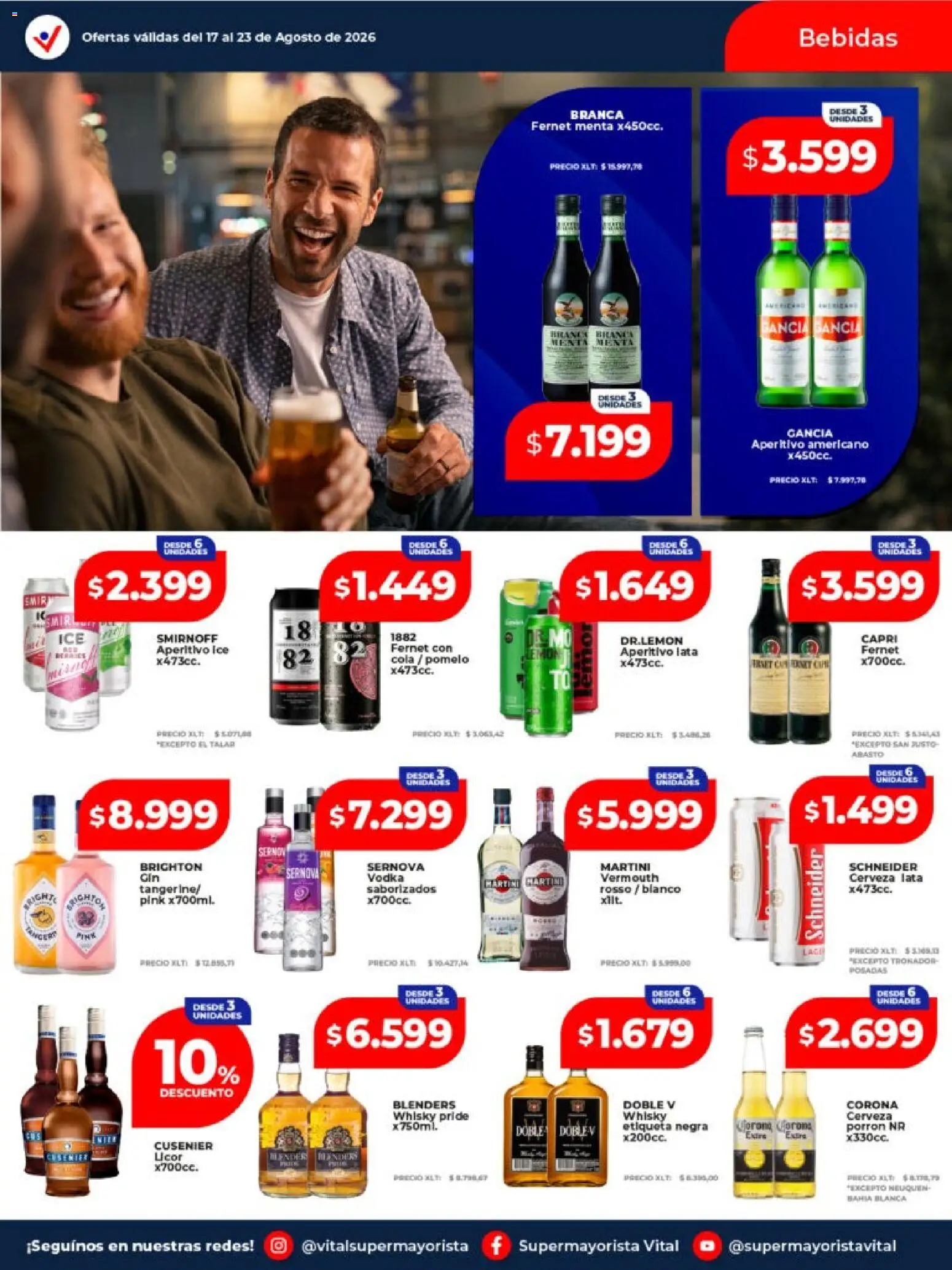 Vista previa del folleto de la tienda Vital válido desde el 17/08/2026 