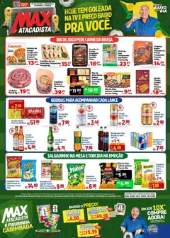 Pré-Visualização do folheto "Max Atacadista ofertas do Dia" da loja Max Atacadista válido a partir de 19/06/2026