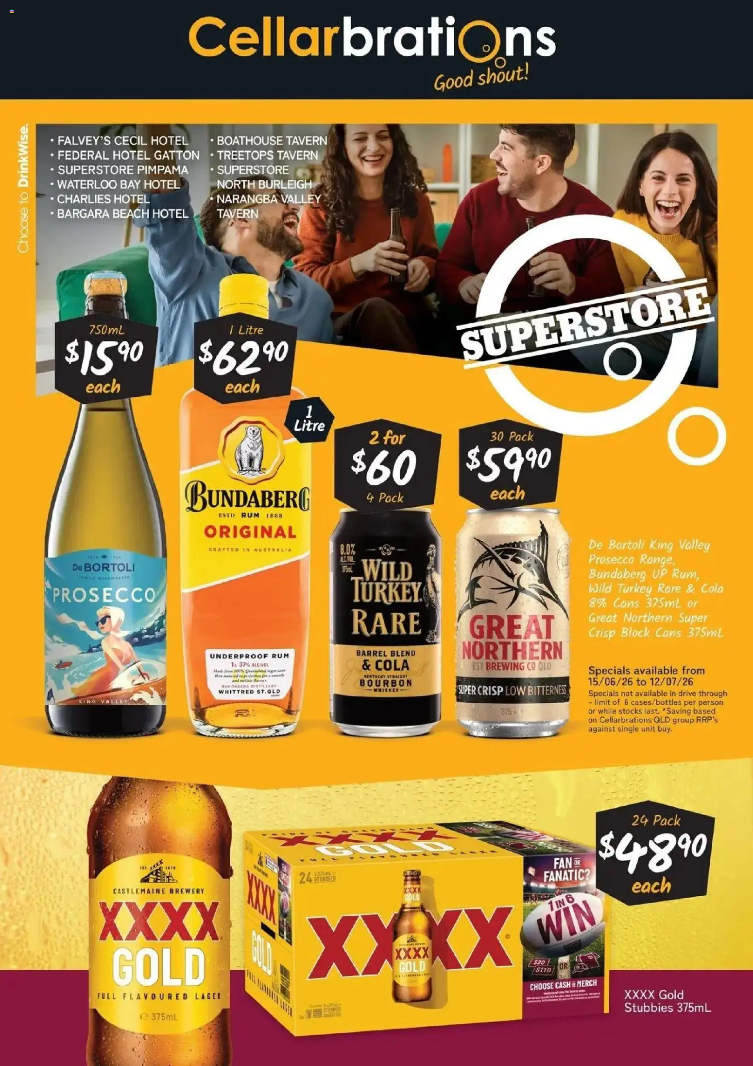 Preview of catalogue Cellarbrations catalogue Ashfield from shop Cellarbrations valid 14/06/2026