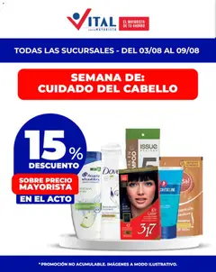 Vista previa del folleto de la tienda Vital válido desde el 03/08/2026 