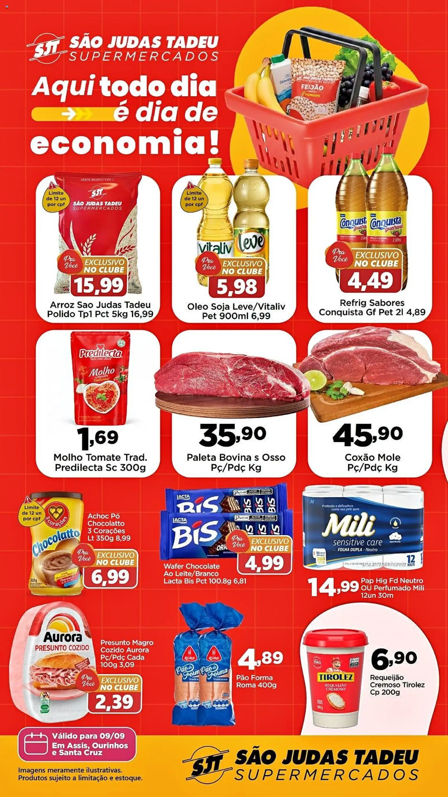Pré-Visualização do folheto "São Judas Tadeu - Ofertas da semana" da loja São Judas Tadeu válido a partir de 09/09/2026