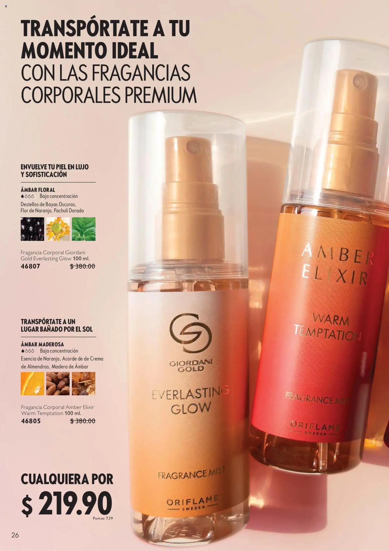 Vista previa las ofertas de la tienda Oriflame - Oriflame campaña 12 2026 desde el 22/08/2026 