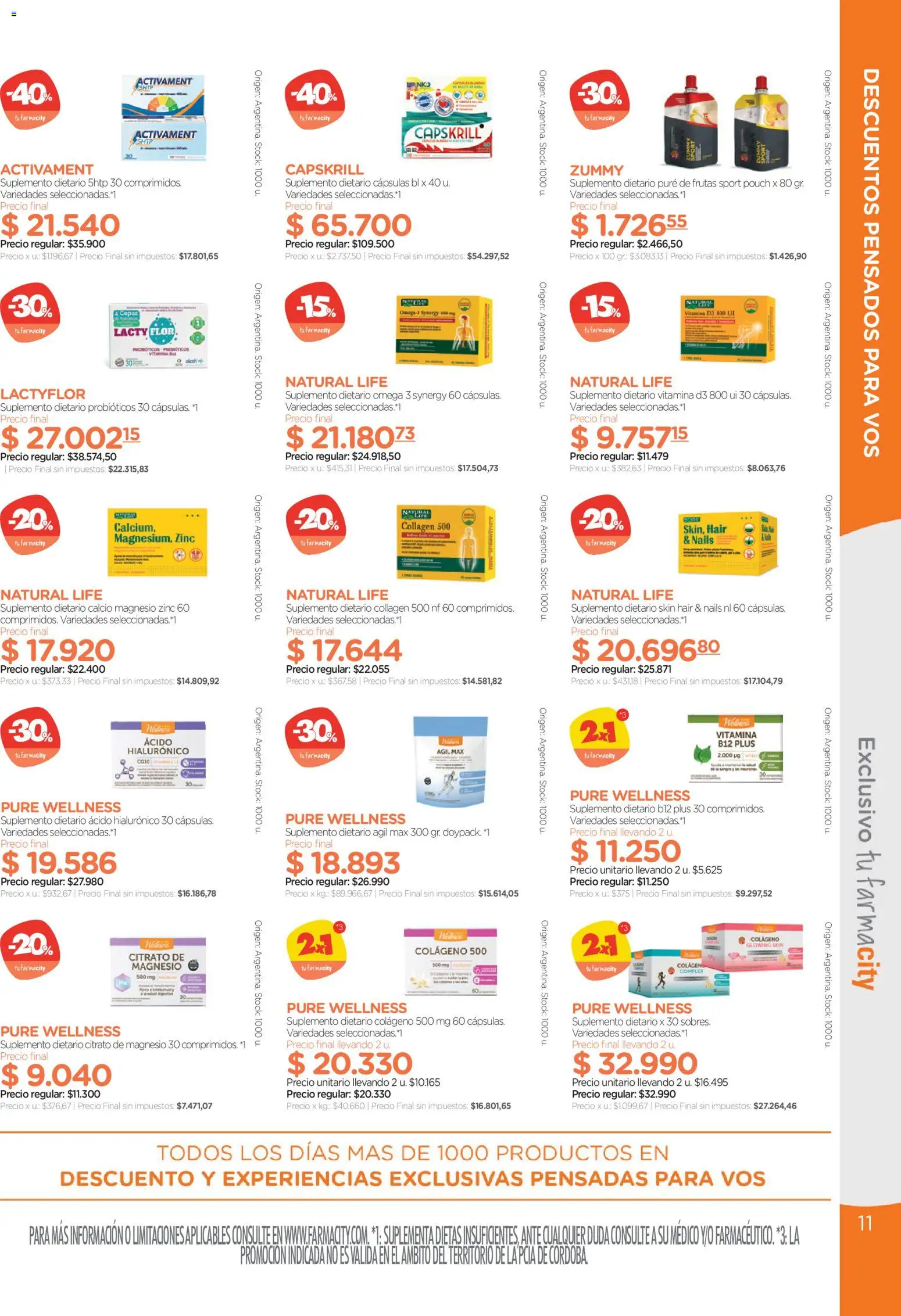 Vista previa del folleto de la tienda Farmacity válido desde el 22/10/2026 