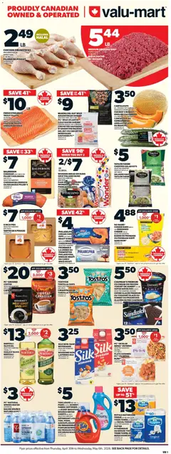 Un aperçu du dépliant Valu Mart weekly flyer du magasin Valu Mart est valide à partir 30 avr. 2026