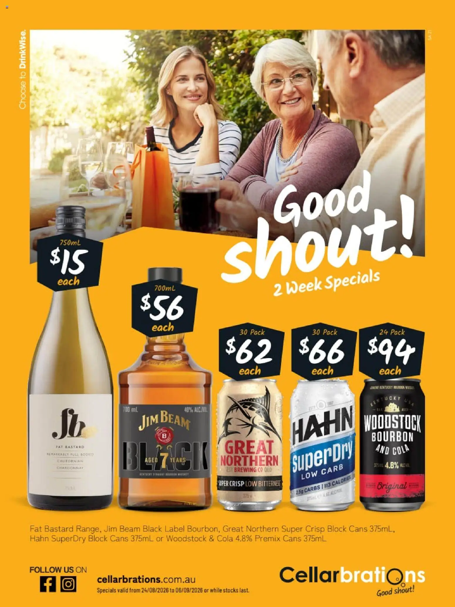 Preview of catalogue Cellarbrations catalogue ALDGATE from shop Cellarbrations valid 24/08/2026
