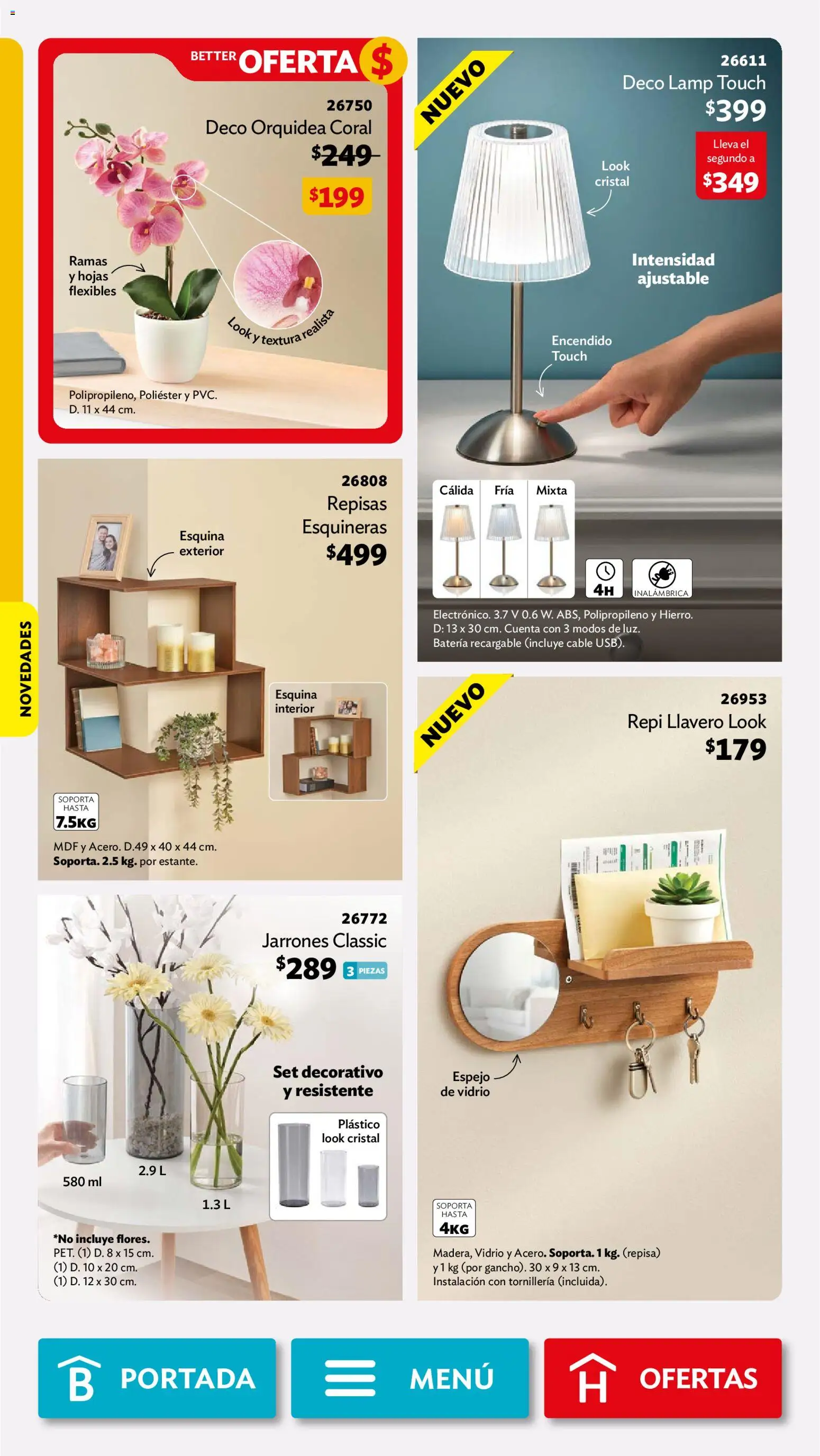 Vista previa las ofertas de la tienda Betterware - Betterware campaña 8 2026 desde el 03/08/2026 
