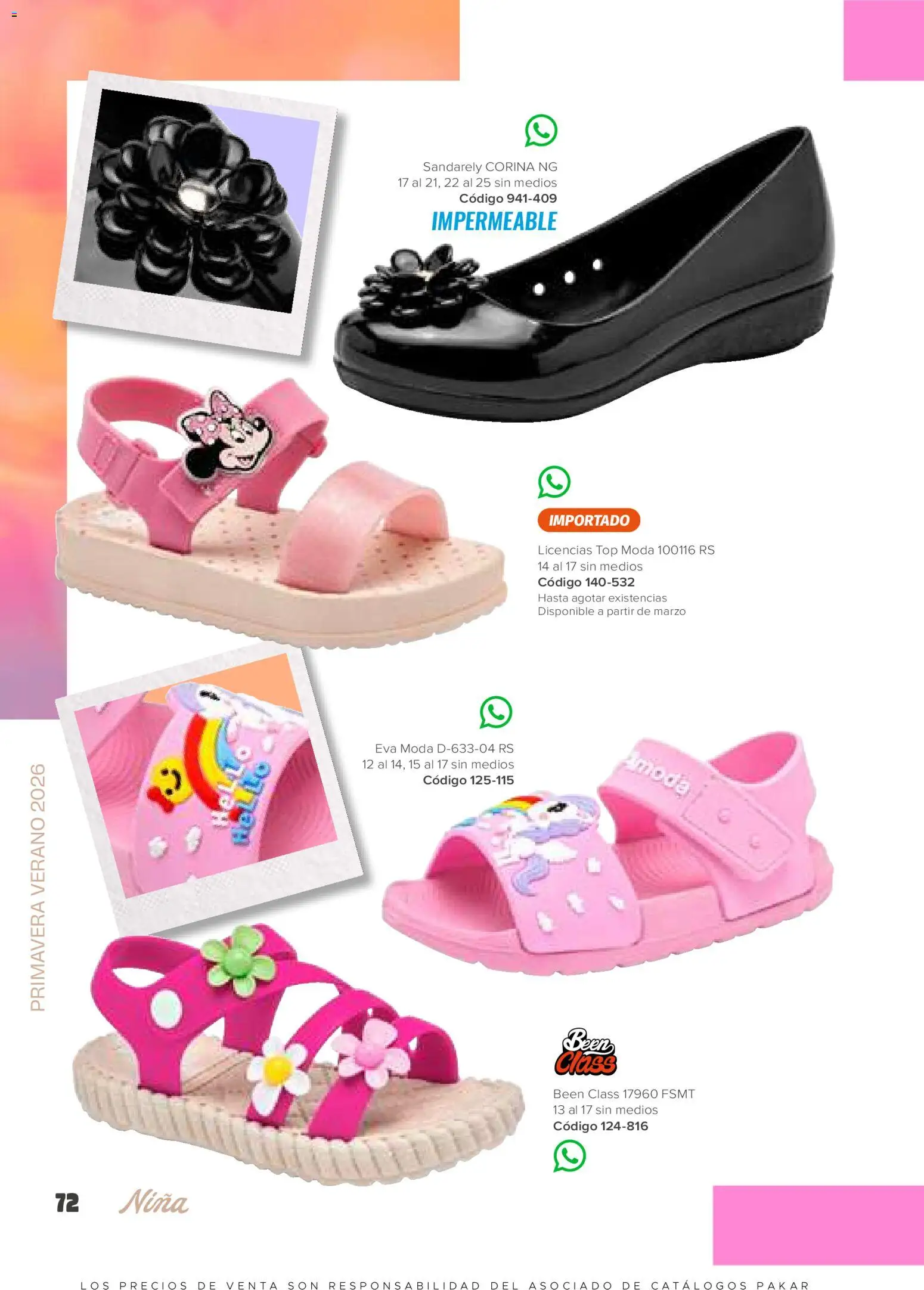 Vista previa las ofertas de la tienda SC Pakar - Catálogo Niña desde el 30/01/2026 