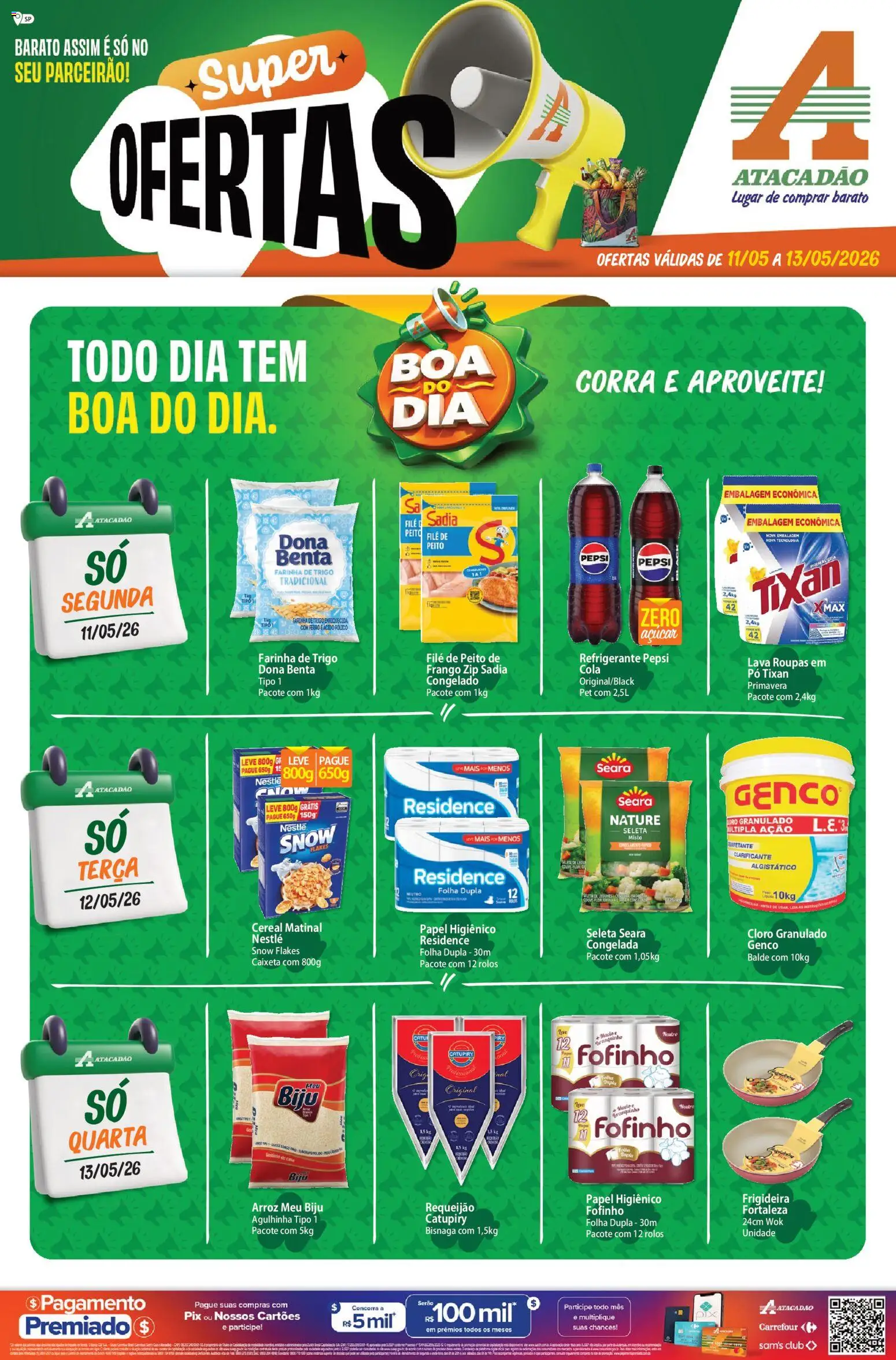 Pré-Visualização do folheto "Atacadão ofertas - SP" da loja Atacadão válido a partir de 11/05/2026