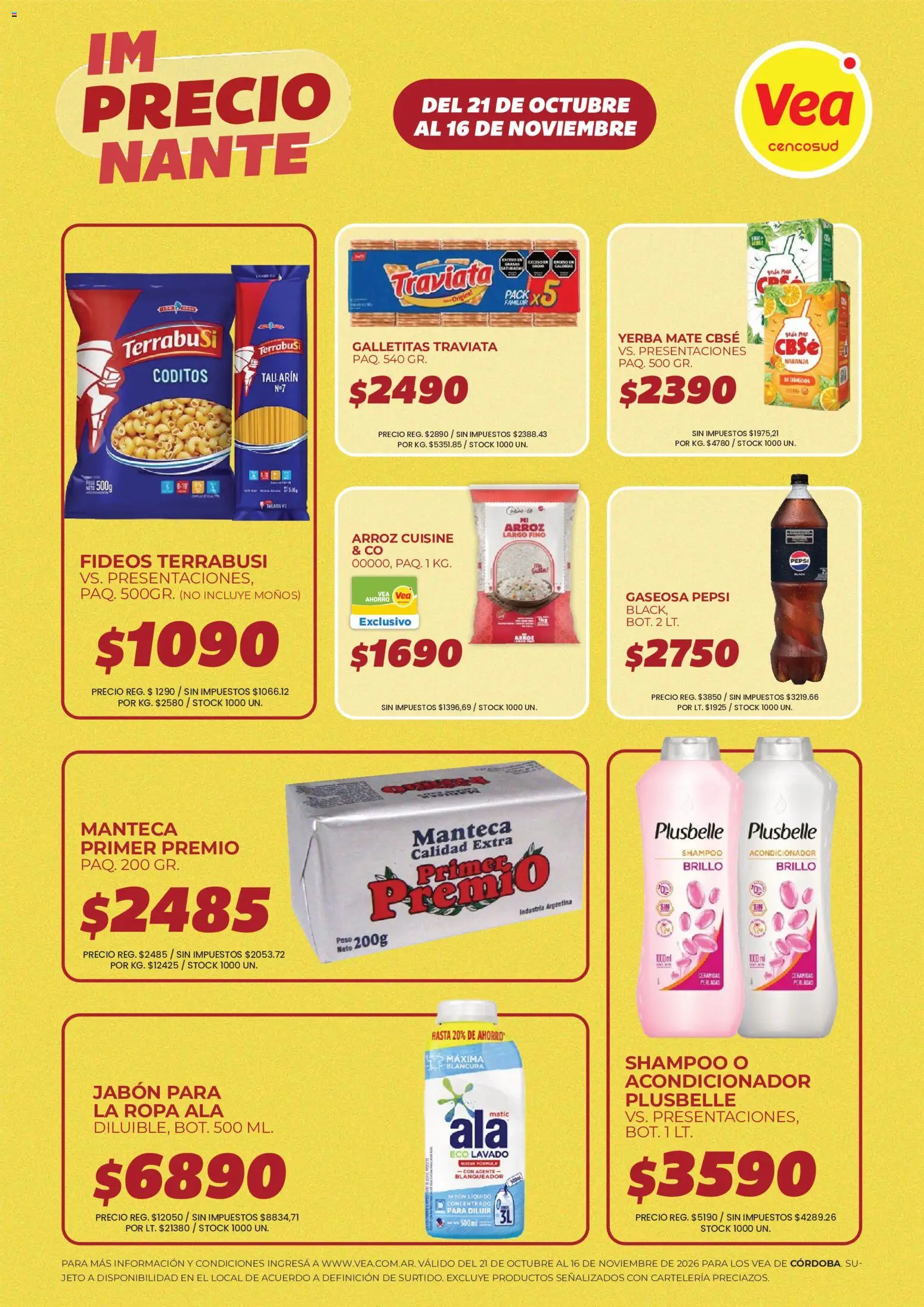 Vista previa del folleto de la tienda Vea válido desde el 21/10/2026 