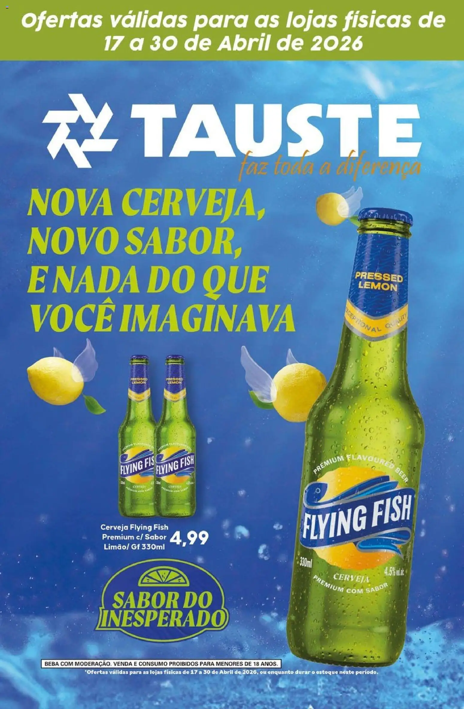 Pré-Visualização do folheto "Tauste ofertas Ambev" da loja Tauste válido a partir de 17/04/2026 - Cerveja
