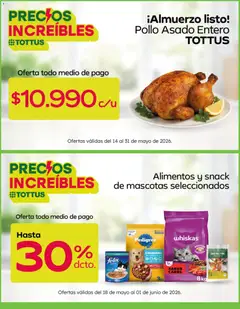 Folleto de la tienda Tottus válido desde el 17.05.2026 