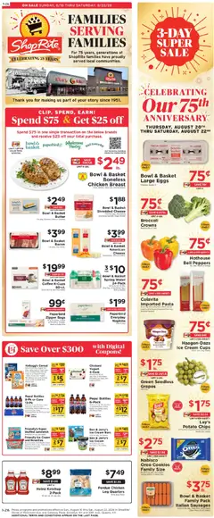 Ad Preview of ShopRite ShopRite Weekly Ad from 08/16/2026