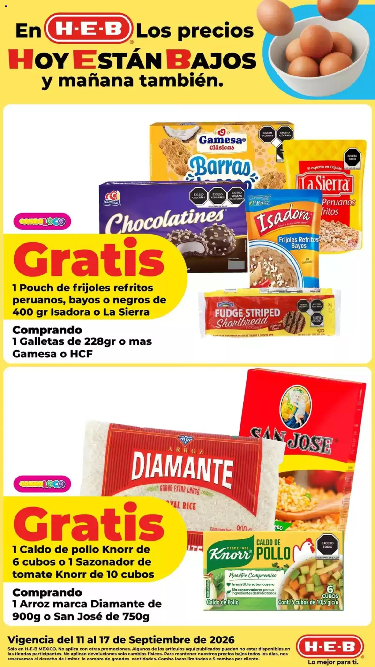 Vista previa las ofertas de la tienda H-E-B - H-E-B folleto desde el 11/09/2026 