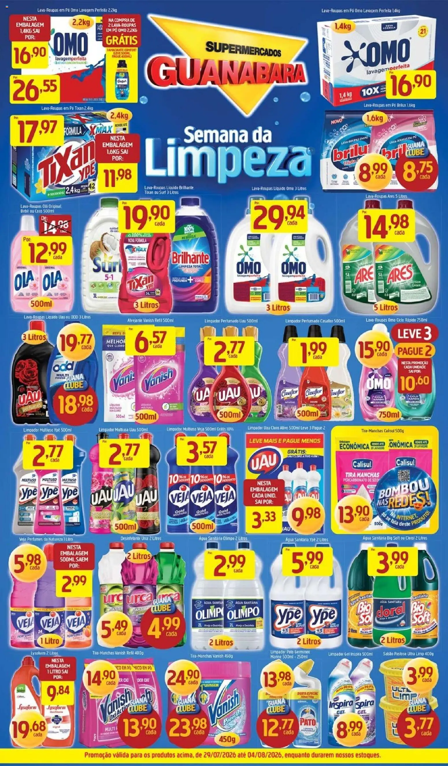 Ofertas Supermercados Guanabara promoção até 04/08/2026. - Página 3