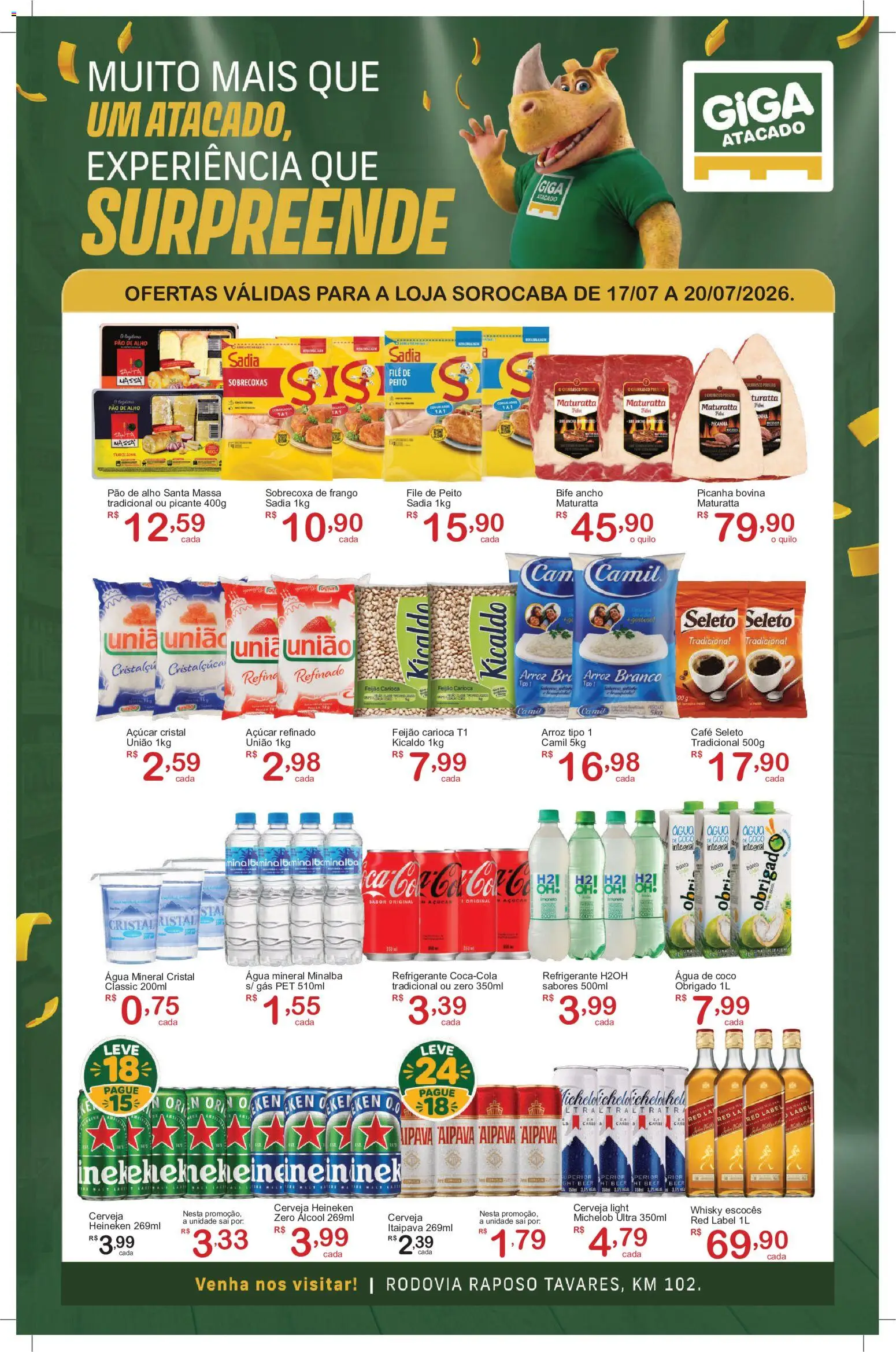 Pré-Visualização do folheto "GIGA Atacado ofertas Sorocaba" da loja GIGA Atacado válido a partir de 17/07/2026