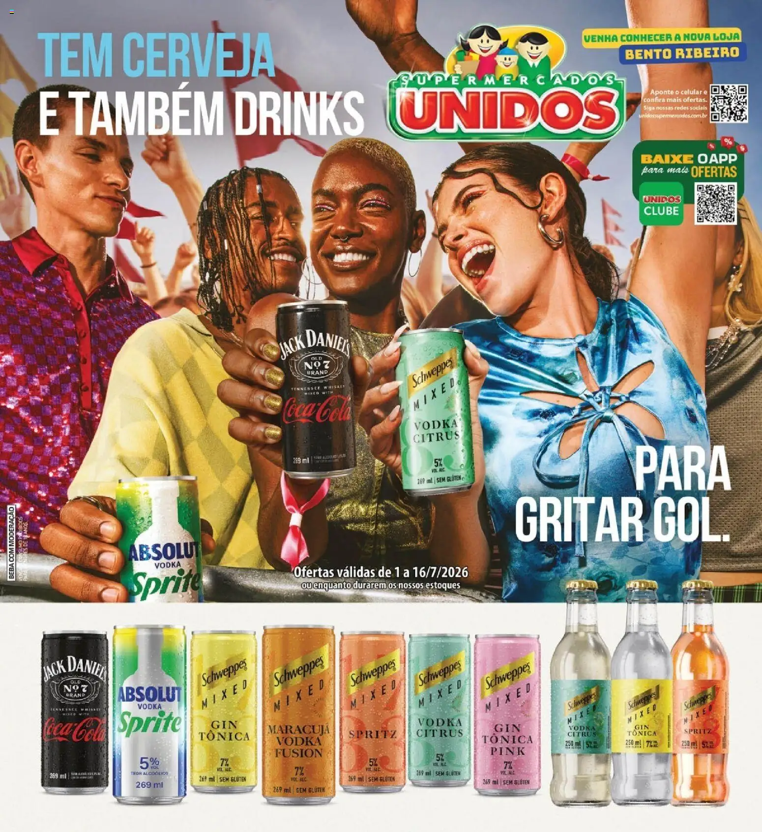Pré-Visualização do folheto "Supermercados Unidos - Ofertas da semana" da loja Supermercados Unidos válido a partir de 01/07/2026
