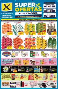 Pré-Visualização do folheto "X Supermercados - Ofertas da semana" da loja X Supermercados válido a partir de 16/09/2026