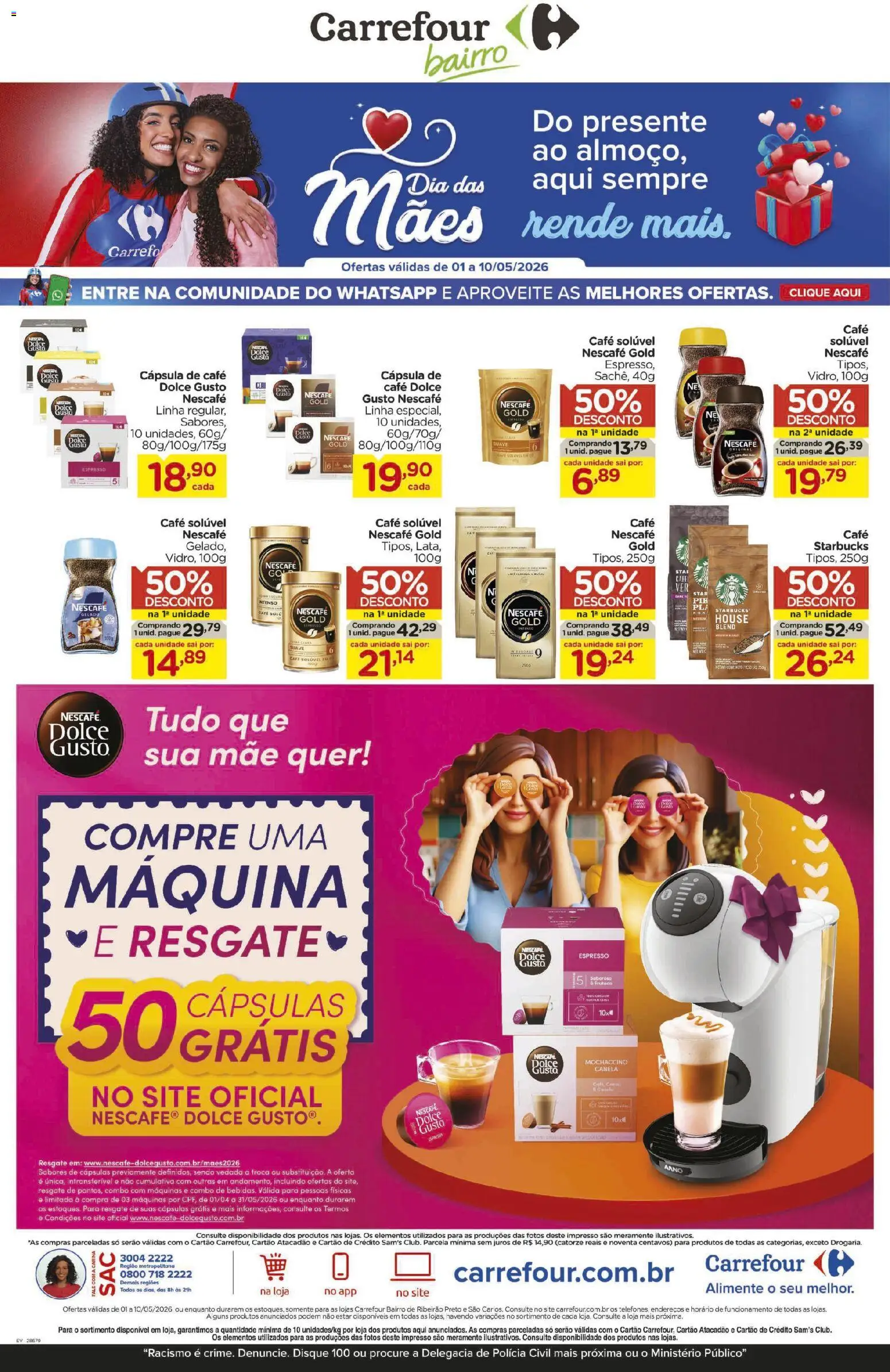 Pré-Visualização do folheto "Carrefour Bairro - Ofertas da semana" da loja Carrefour Bairro válido a partir de 01/05/2026