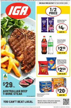 Preview of catalogue IGA catalogue NSW Medium V2 from shop IGA valid 20/05/2026