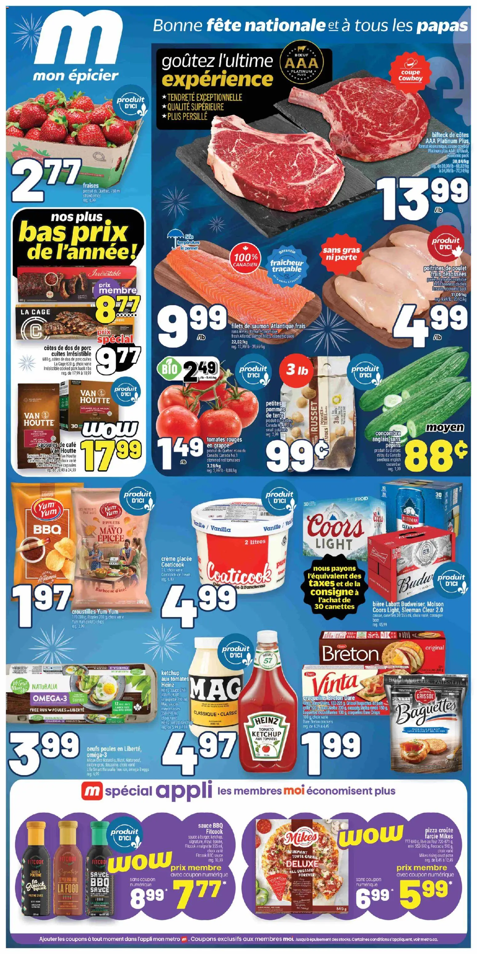 Preview of leaflet Metro weekly flyer / circulaire from shop Metro is valid from Jun 18, 2026