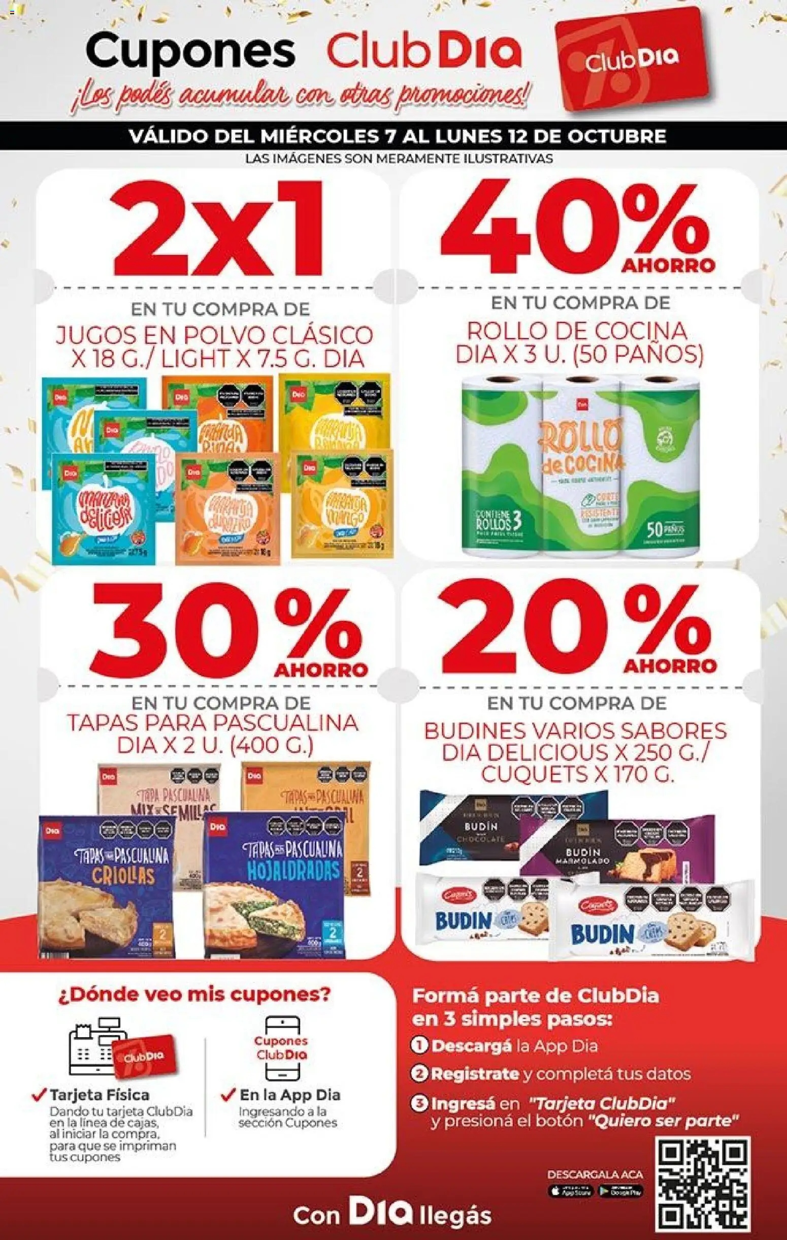 Vista previa del folleto de la tienda Dia válido desde el 07/10/2026 