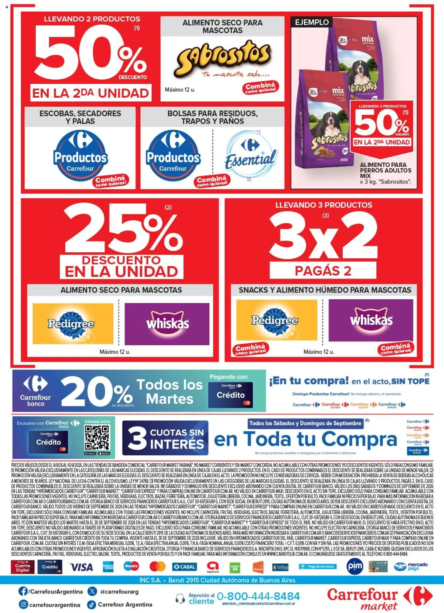 Vista previa del folleto de la tienda Carrefour Market válido desde el 09/09/2026 