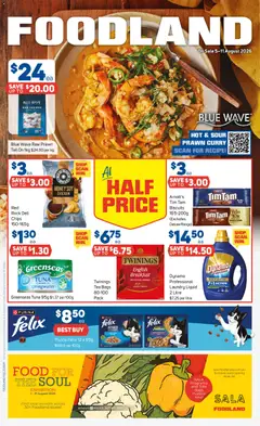Preview of catalogue Foodland catalogue from shop Foodland valid 05/08/2026