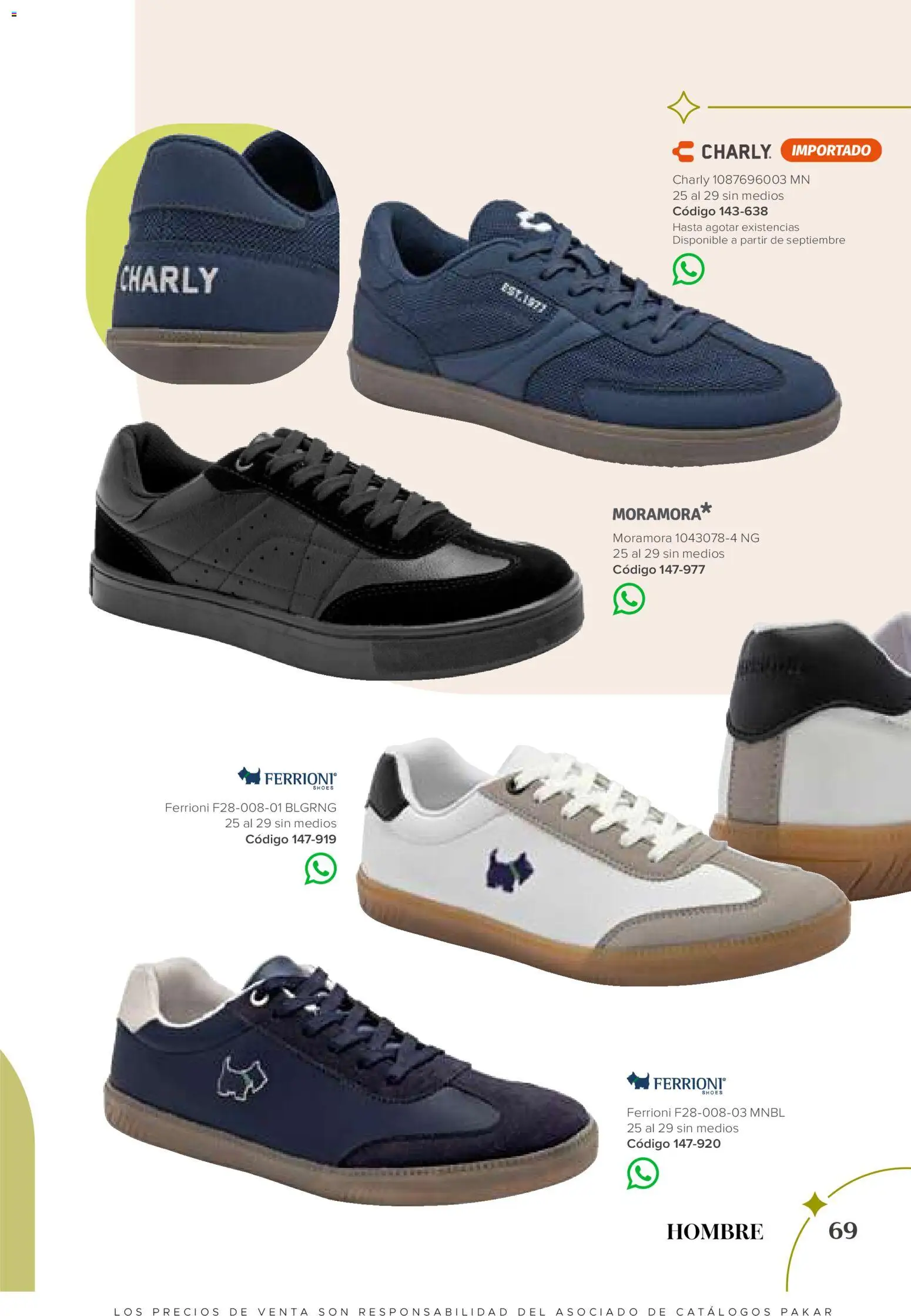Vista previa las ofertas de la tienda SC Pakar - SC Pakar catálogo Hombre desde el 31/07/2026 
