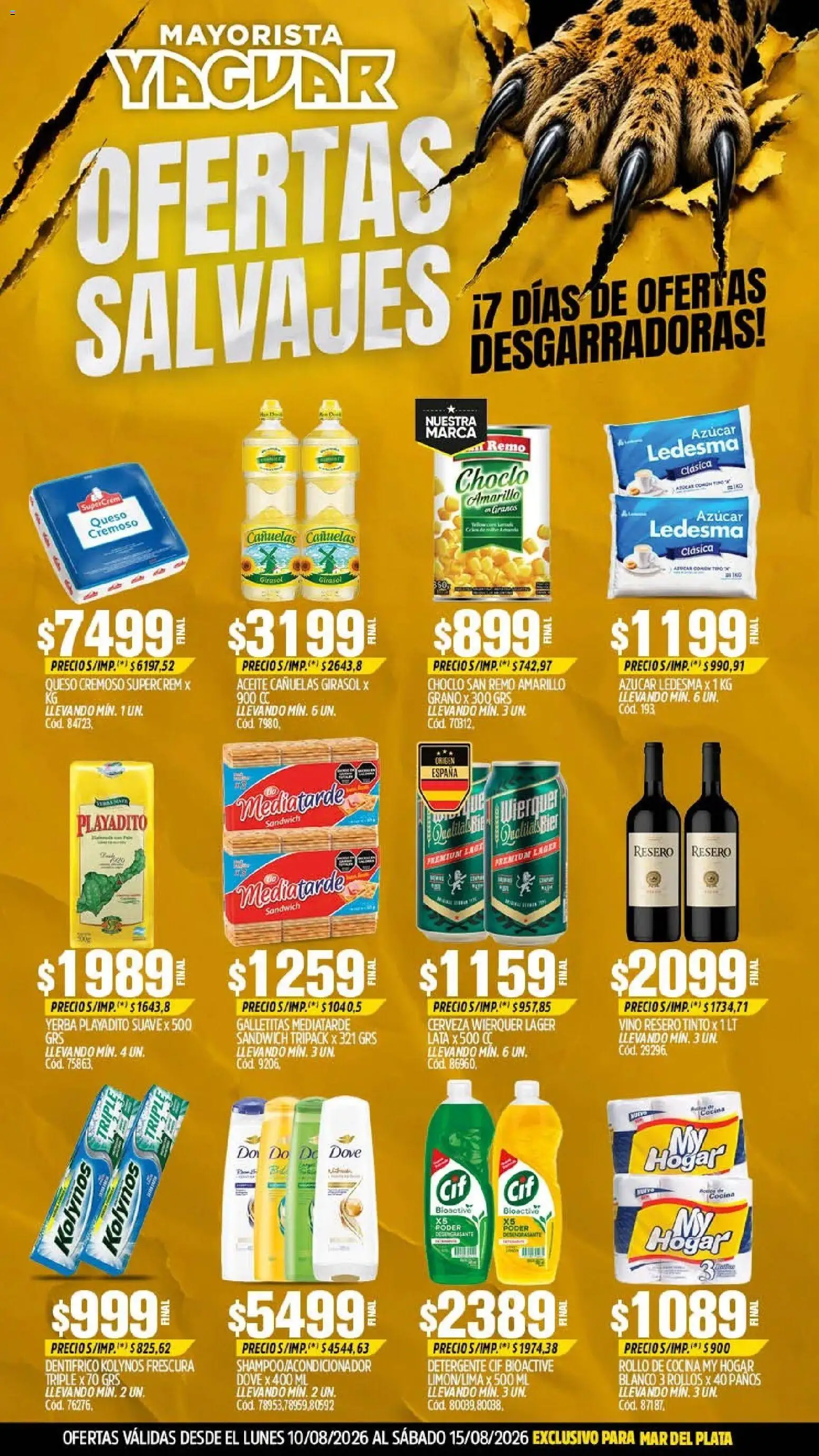 Vista previa del folleto de la tienda Yaguar válido desde el 10/08/2026 